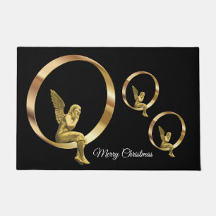 Tapis de porte de Noël, Ange