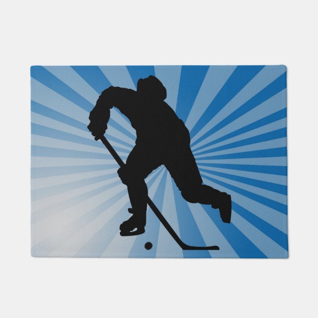 Tapis de porte d'hockey (Devant)