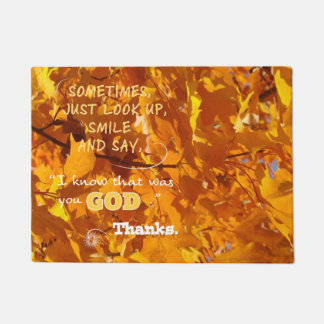 Tapis de porte Dieu Merci Cadeaux de maison chréti