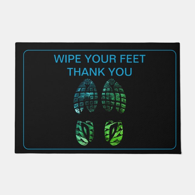 Tapis de porte - Essuyez vos pieds (Devant)