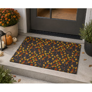 Tapis de porte Feuilles d'automne et Baies