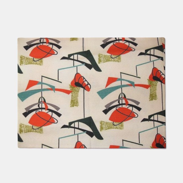 Tapis de porte mobile atomique moderne de la (Devant)