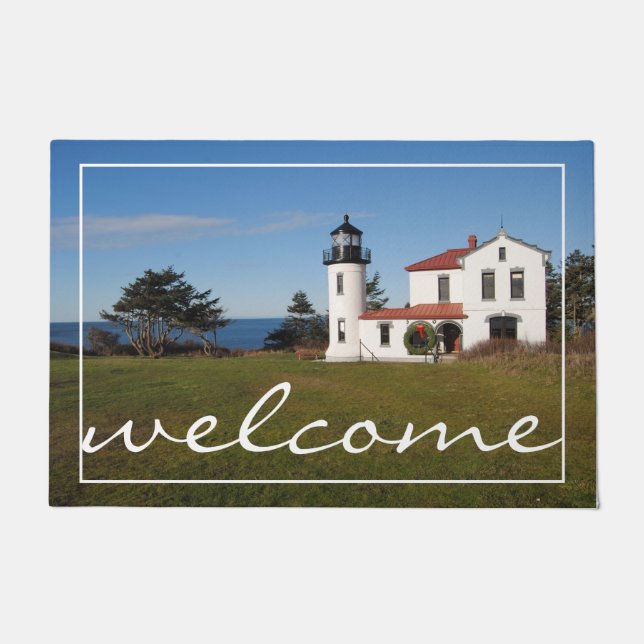 Tapis de porte personnalisé par phare (Devant)