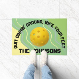 Tapis de porte personnalisé sur le thème de Pickle