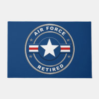 Tapis de porte pour vétéran retraité de l'armée de