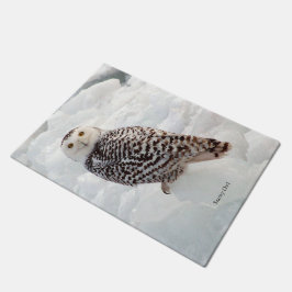 Tapis de porte Snowy Owl