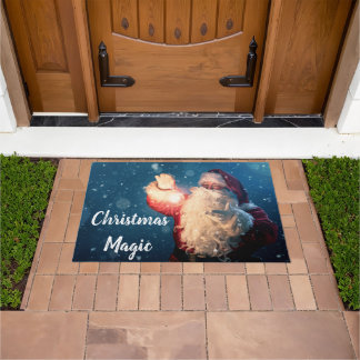 Tapis de portes personnalisées magiques de Noël