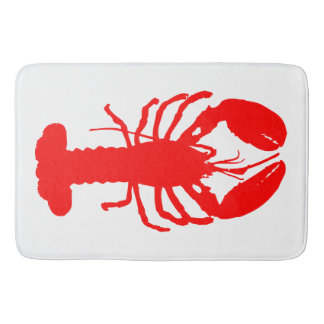 Tapis de salle de bain homard