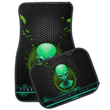 Alien, Ride, voiture, auto, mat, cadeau, design, t
