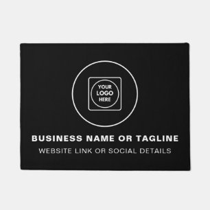 Tapis de sol avec logo d'entreprise moderne