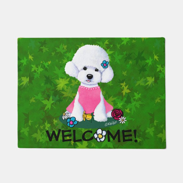 Tapis de sol Bichon Aide de jardin (Devant)