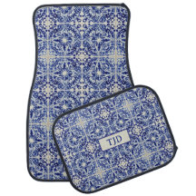 Carrelage Bleu Vieux - Style Méditerranéen