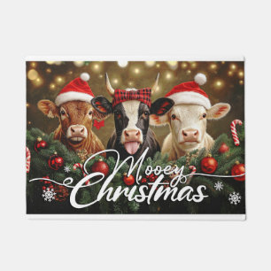 Tapis de sol de Noël Joyeuses Fêtes – Bienvenue fe