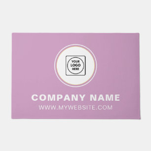 Tapis de sol de votre entreprise de marque de logo