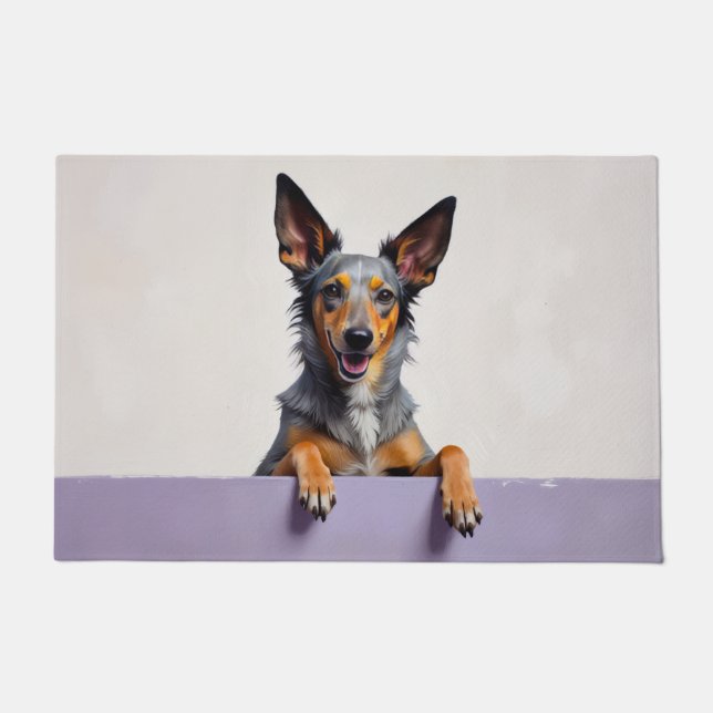 Tapis de sol en forme de Silken Windhound (Devant)