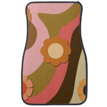 Fleurs hippie rétro