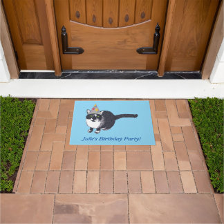 Tapis de sol personnalisés pour anniversaire de ch