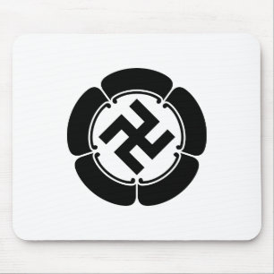 TAPIS DE SOURIS 五瓜に隅立て五つ割り萬字