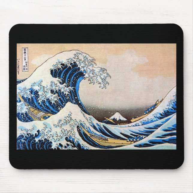 TAPIS DE SOURIS 神奈川沖浪裏, 北斎 (Devant)
