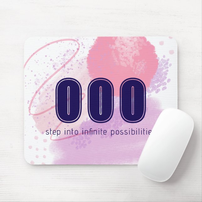 Tapis De Souris 000 Numéros Angel Rose Limitless Spirit High Vibes (Avec souris)