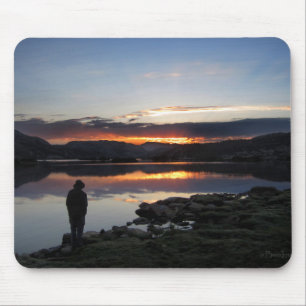 Tapis De Souris 1000 Island Lake Sunrise - Ansel Adams Wilderness