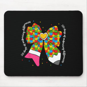 Tapis De Souris 100 Jours D'Acceptation Des Différences Coquette B