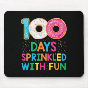 Tapis De Souris 100 Jours Saupoudrés De Fun Donut School Enseignan