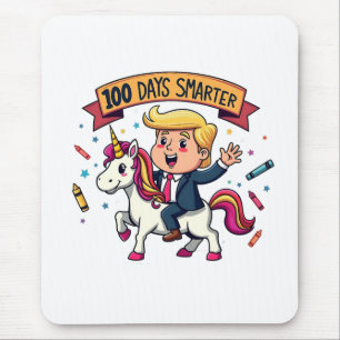 Tapis De Souris 100 jours Smarter School Trump Inaguration Day
