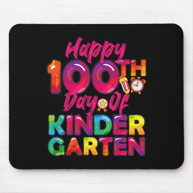 Tapis De Souris 100 Jours Tous Étudiants Professeur Joyeux 100E Jo (Devant)