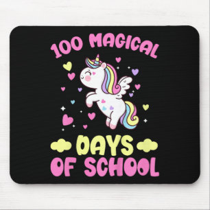Tapis De Souris 100E Jour De Filles D'École 100 Jours Magiques De