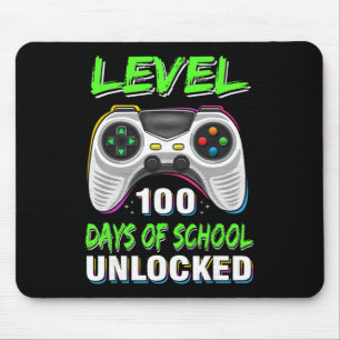 Tapis De Souris 100e Jour De L'École Chemise Enfants Jeux Vidéo Ga