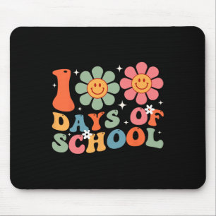 Tapis De Souris 100E Jour De L'École Enseignant Retro Enfants 100