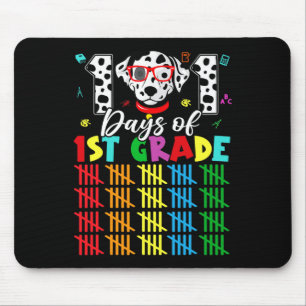 Tapis De Souris 101 Jours École 1ère année Chien 100 Jours Smarter