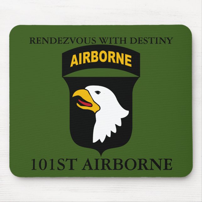 TAPIS DE SOURIS 101E AIRBORNE RENDEZVOUS AVEC DESTINY  (Devant)