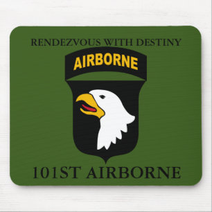 TAPIS DE SOURIS 101ST AIRBORNE RENDEZVOUS WITH DESTINY 