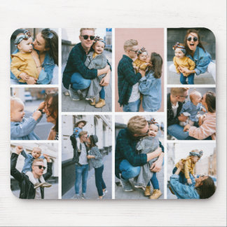 Tapis De Souris 10 photos personnalisées Mousepad