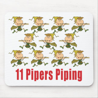 Tapis De Souris 11 joueurs de pipeau sifflant Mousepads