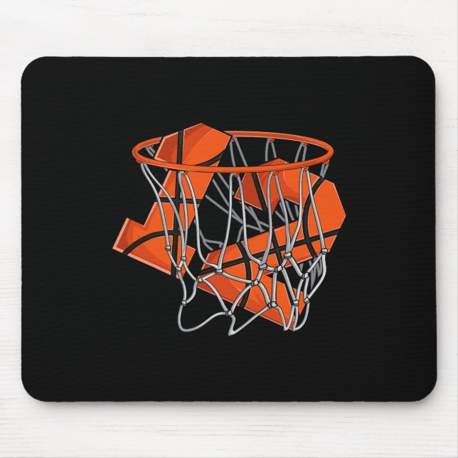Tapis De Souris 12e anniversaire Basketball enfants (Devant)
