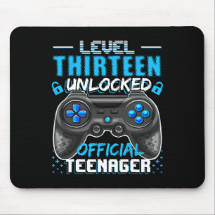 Tapis De Souris 13 Déverrouillé Jeu vidéo officiel adolescent 13e 