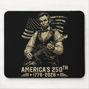 Tapis De Souris 16e président jouant de la guitare 4 juillet 250e