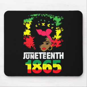Tapis De Souris 1865, 1865, Melanin Black Girlwo