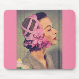 Tapis De Souris 1950 Lillian et son merveilleux casquette du print