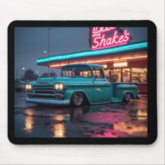 Tapis De Souris 1958 Chevrolet Apachee 3100 pickup à caisse latéra