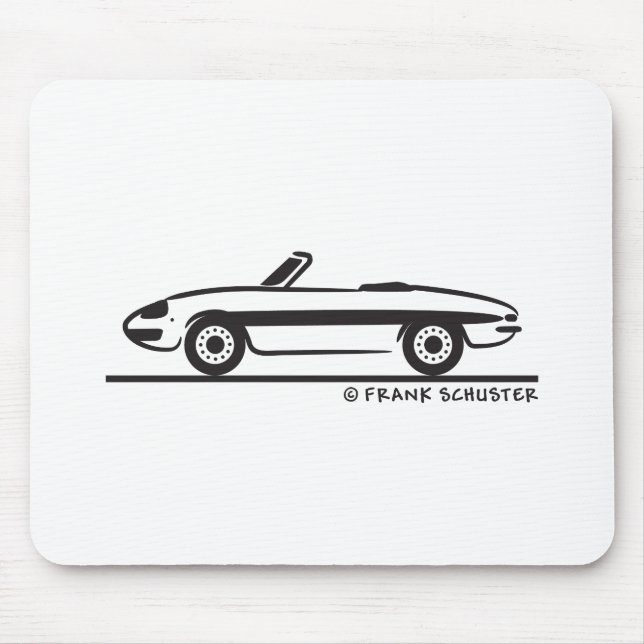 Tapis De Souris 1966 Alfa Romeo Duetto Spider Veloce (Devant)
