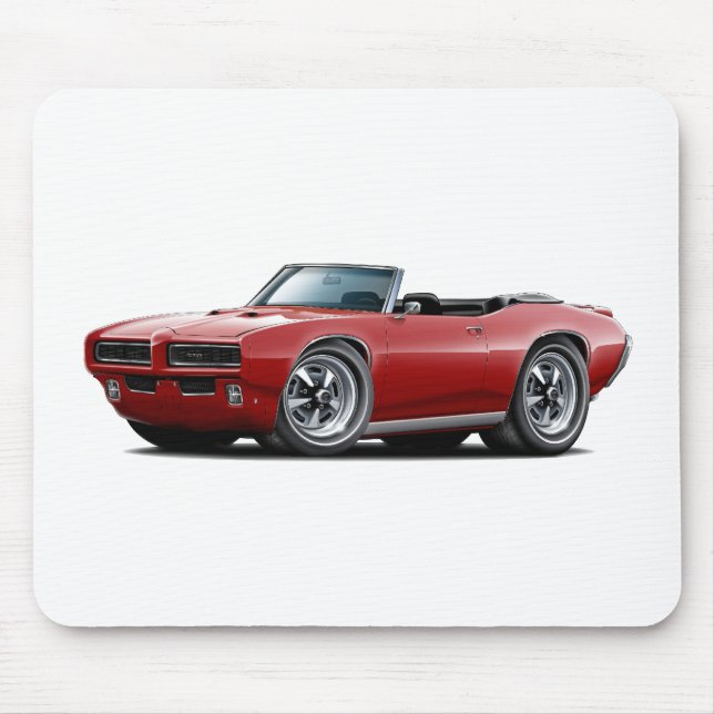 Tapis De Souris 1968-69 convertible marron de GTO (Devant)