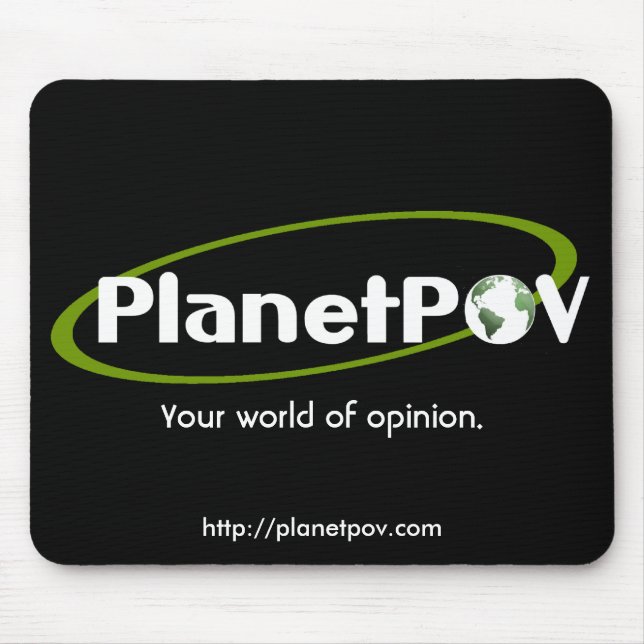 Tapis de souris #1 de PlanetPOV (Devant)