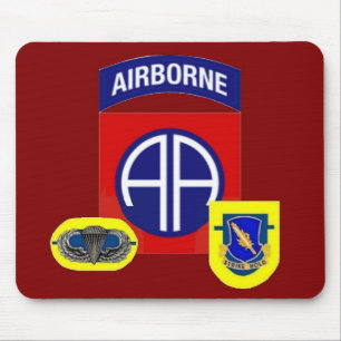 Tapis De Souris 1er bataillon (Abn) 504e infanterie Mousepad