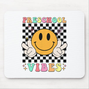 Tapis De Souris 1Er Jour De L'École Vibes Amusants Enseignants Nur