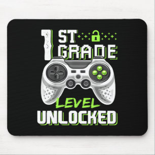 Tapis De Souris 1ère classe Jeu déverrouillé Premier jour de l'éco