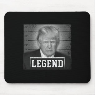 Tapis De Souris 2024 Mugshot Président Légende Sauvez l'Amérique V